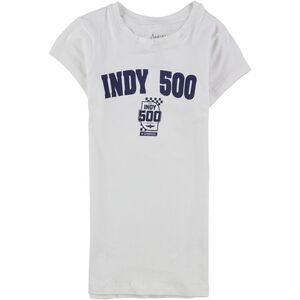 Indy 500 Womens 104th Graphic T-Shirt, white, S